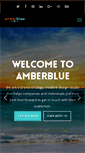 Mobile Screenshot of amberbluemedia.com